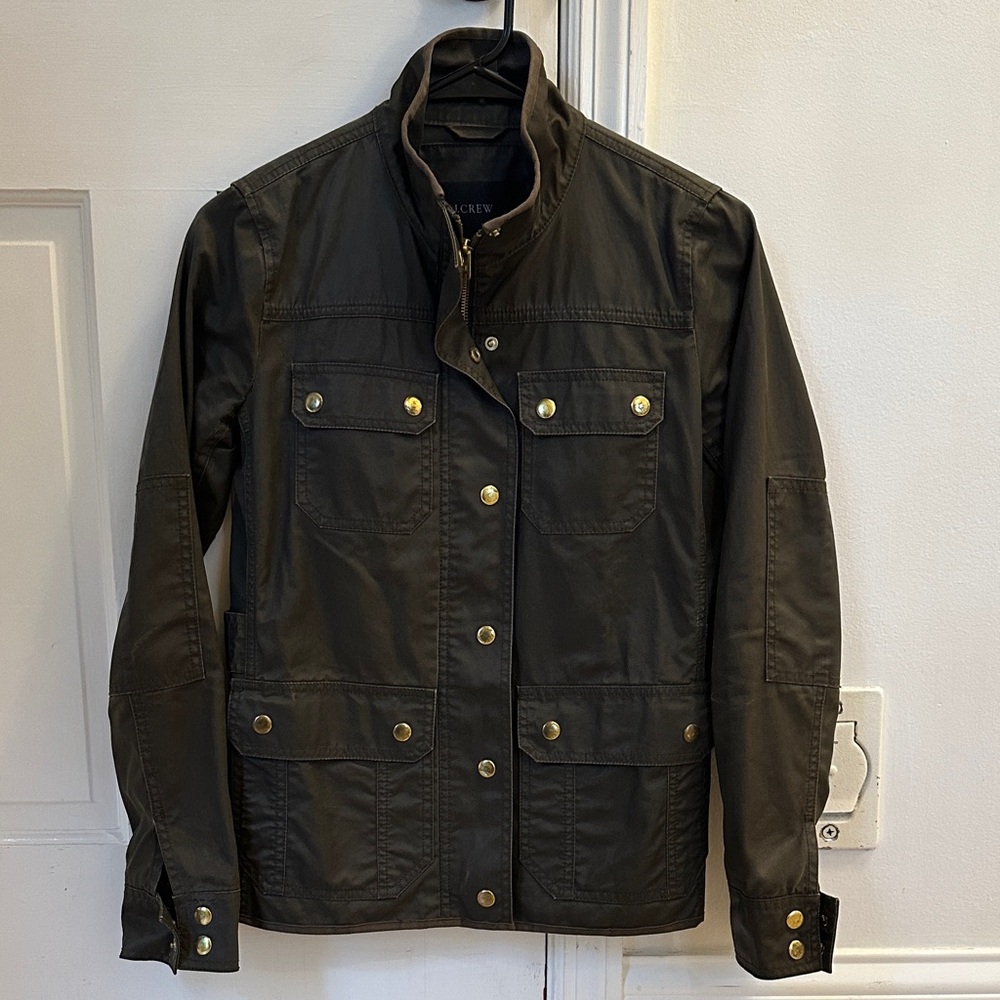 J.Crew Waxed Field Jacket